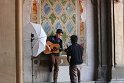 Singer rehearsing, New York